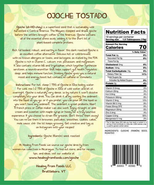 Ojoche Tostado™ Superfood Elixir Duo Pack