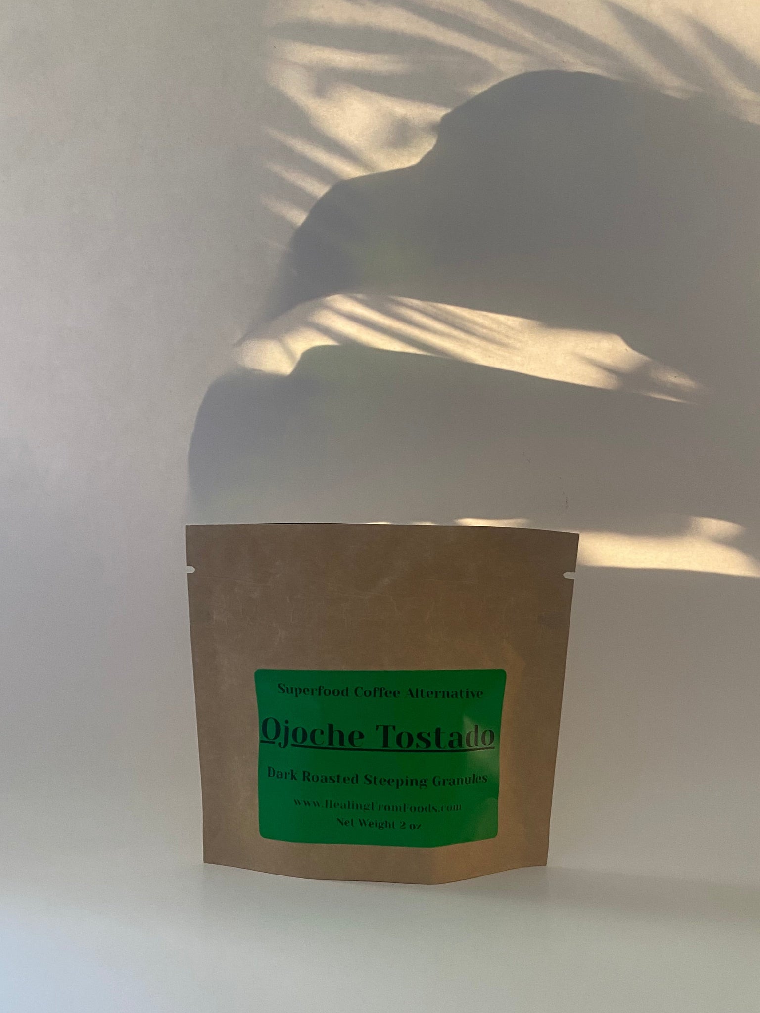 Ojoche Tostado™ Dark Roasted Superfood Elixir -Sample Bag 2oz.