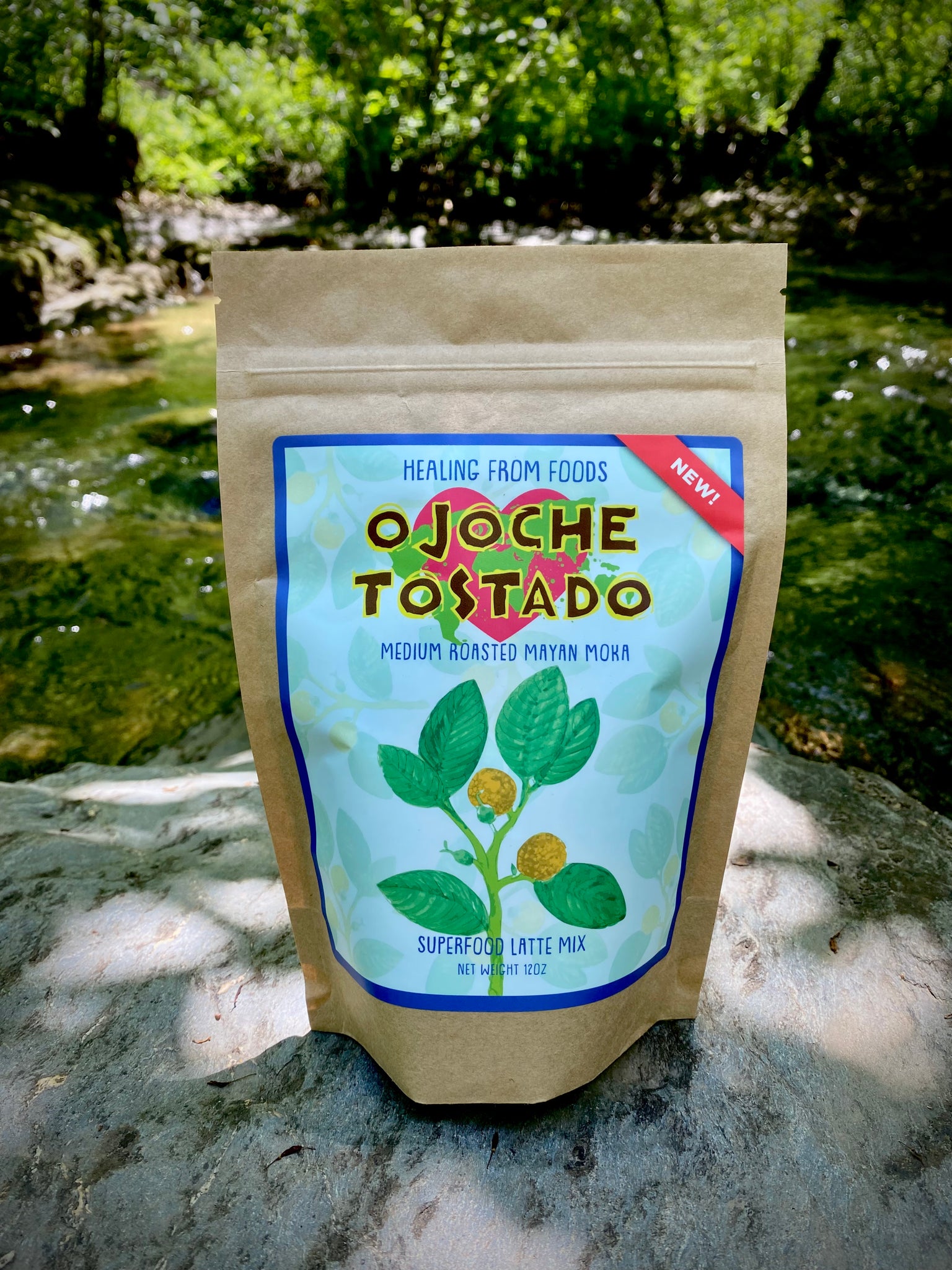 Ojoche Tostado™ Medium Roasted Mayan Moka Superfood Elixir